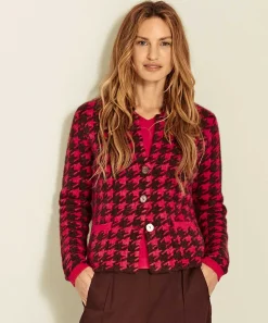 Kyra Pied-De-Poule Blazer Chaqueta Kitty