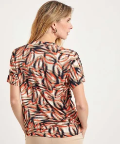 Kyra Top Hoja Descolorida Noor