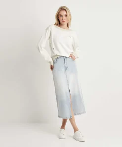 Liu Jo Jersey Lurex Y Botones