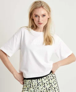 Luisa Cerano Camisa Oversize Rizo Estampado