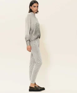 Luisa Cerano Pantalon Pitillo Terciopelo