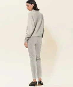 Luisa Cerano Pantalon Pitillo Terciopelo