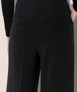 Luisa Cerano Pantalones Anchos De Crepe Ligero
