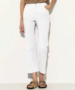 Luisa Cerano Pantalones Kick Flare Algodon Suave