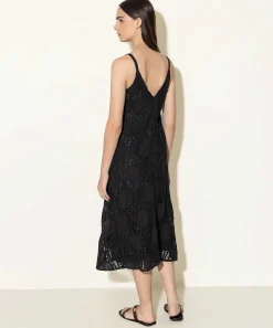 Luisa Cerano Vestido Sin Mangas De Ganchillo