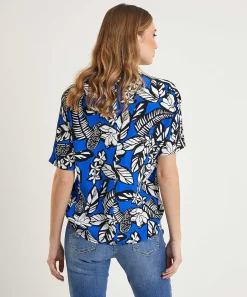 Marc Cain Blusa Deportiva Estampado De Hojas