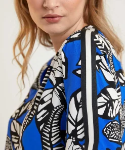 Marc Cain Blusa Deportiva Estampado De Hojas