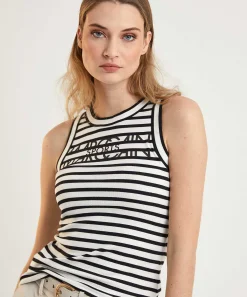 Marc Cain Camiseta Deportiva Rayas