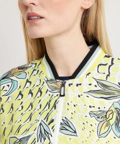 Marc Cain Chaqueta Bomber Deportiva Con Estampado Floral