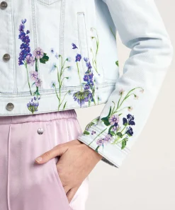 Marc Cain Chaqueta Vaquera Estampado Floral