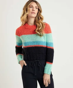 Marc Cain Jersey Corto Con Bloques De Color