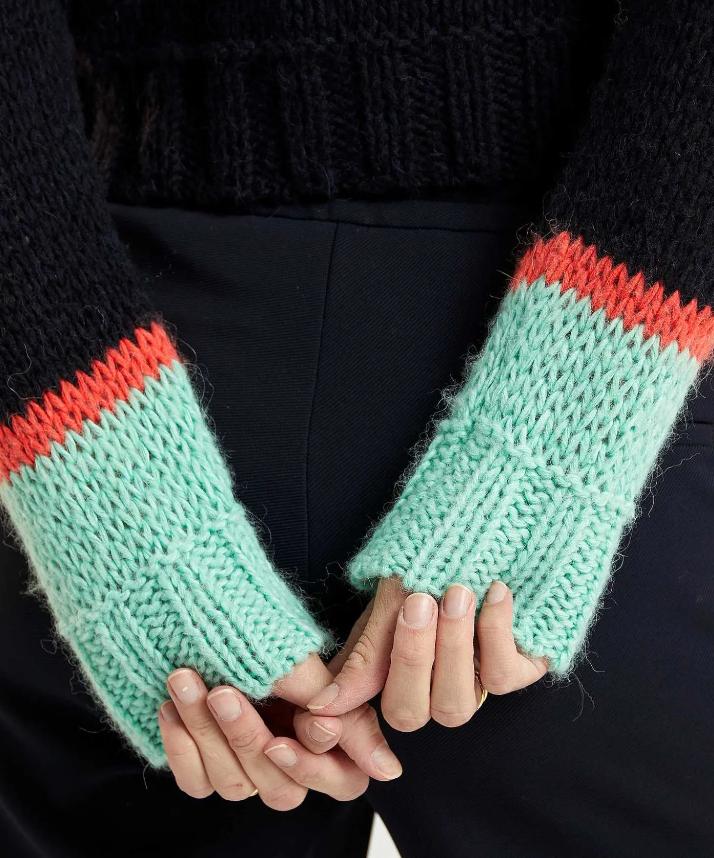 Marc Cain Jersey Corto Con Bloques De Color