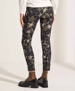 Marc Cain Pantalones Deportivos De Buceo Con Estampado De Estrellas