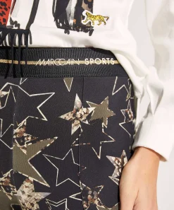 Marc Cain Pantalones Deportivos De Buceo Con Estampado De Estrellas