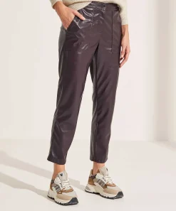Marc Cain Pantalones Deportivos De Trabajo Rikaze De Cuero Vegano