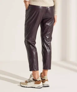 Marc Cain Pantalones Deportivos De Trabajo Rikaze De Cuero Vegano