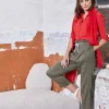 Marc Cain Pantalones Paperbag