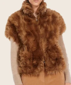 Marc Cain Sports Fun Chaleco De Piel