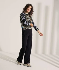 Marc Cain Sports Jersey Jacquard Animal