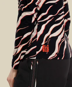 Marc Cain Sports Panty-Feel Con Cuello Alto Y Estampado De Cebra