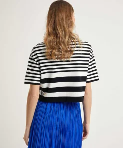 Marc Cain Sports Sueter Corto Rayas