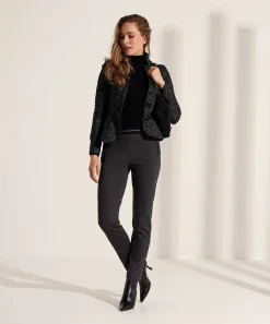 Ml Collections Blazer Estructurado Metalico