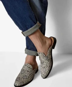 Mocasin De Lona Definitivo Con Estampado
