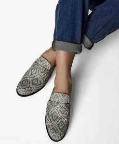 Mocasin De Lona Definitivo Con Estampado