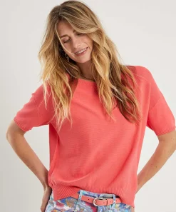 No Man'S Land Sweater Ribetes Decorativos