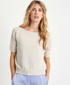 No Man'S Land Sweater Ribetes Decorativos