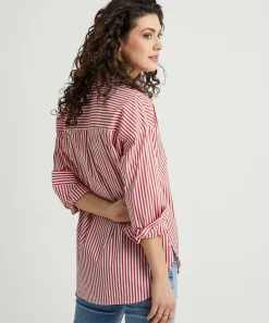 Oui Blusa Larga Rayas