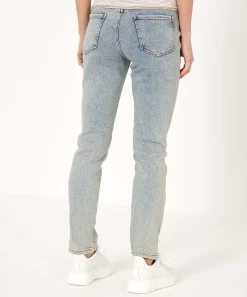 Oui Vaqueros Capri Con Aberturas Ajustadas