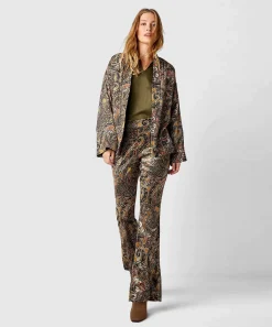Pantalon Acampanado Summum Terciopelo Paisley