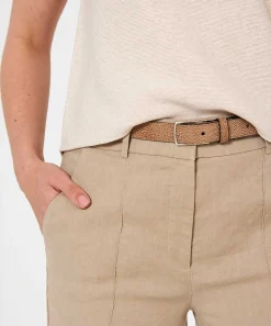 Pantalon Ancho Cambio Mezcla Lino Amelie