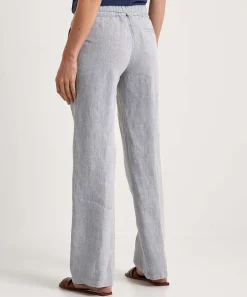 Pantalon Ancho De Lino Brax Farina