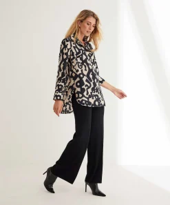Pantalon Ancho Emotions Crepe
