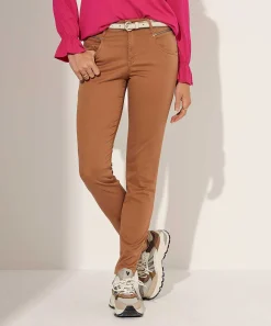 Pantalon Brax Con Cremalleras Shakira