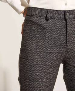 Pantalon Brax Con Estampado Zigzag Shakira