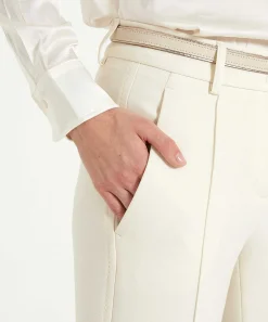 Pantalon Cambio Pintucks Fawn