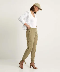 Pantalon Cargo Summum Tencel