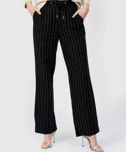 Pantalon Giulia E Tu Lino Rayas
