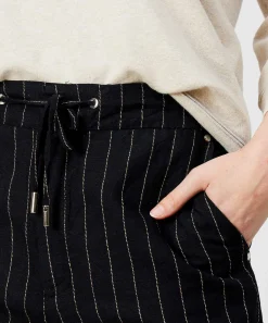 Pantalon Giulia E Tu Lino Rayas