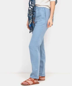 Pantalon Giulia E Tu Lino/Tricot
