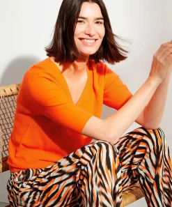 Pantalon Kyra Palazzo Estampado Tigre Hidede