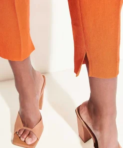 Pantalon Luisa Cerano Mezcla De Lino