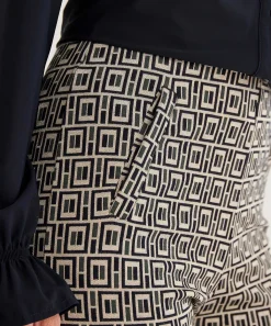 Pantalon No Man'S Land Con Estampado Jacquard
