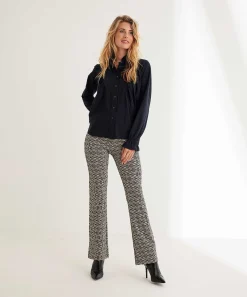 Pantalon No Man'S Land Con Estampado Jacquard