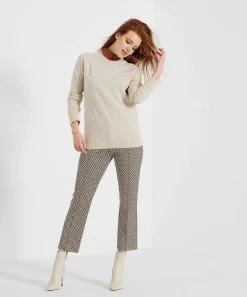 Pantalon Rosner Jacquard Lurex Alisa