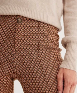 Pantalon Rosner Jacquard Acampanado Alisa