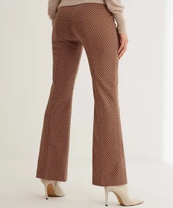 Pantalon Rosner Jacquard Acampanado Alisa